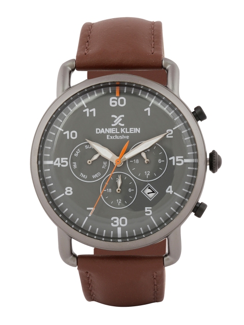 

Daniel Klein Men Grey Analogue Watch DK.1.12479-3