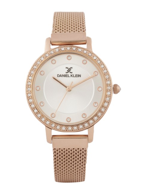 

Daniel Klein Women Silver-Toned Analogue Watch DK.1.12418-2