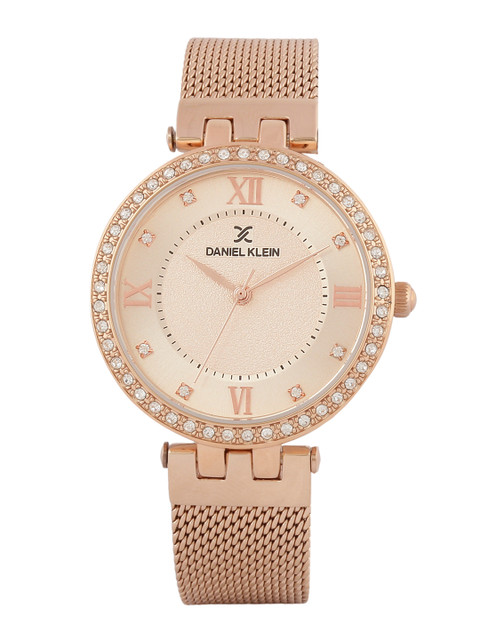 

Daniel Klein Women Rose Gold Analogue Watch DK.1.12400-1