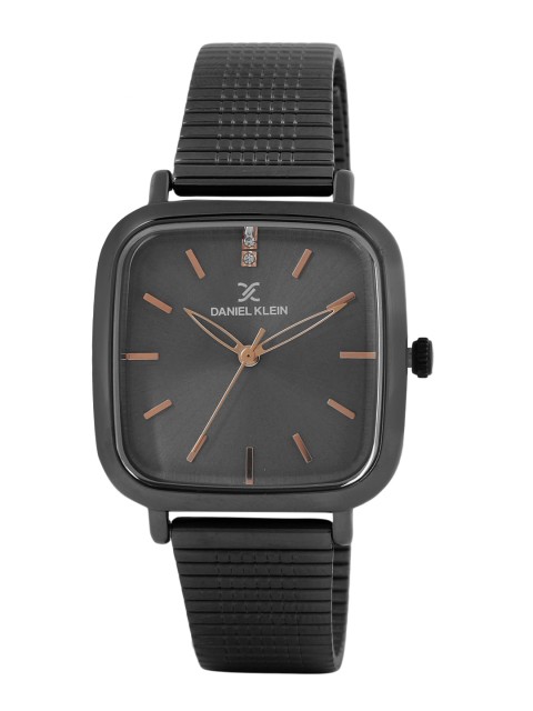 

Daniel Klein Women Gunmetal-Toned Analogue Watch DK.1.12481-2, Metallic