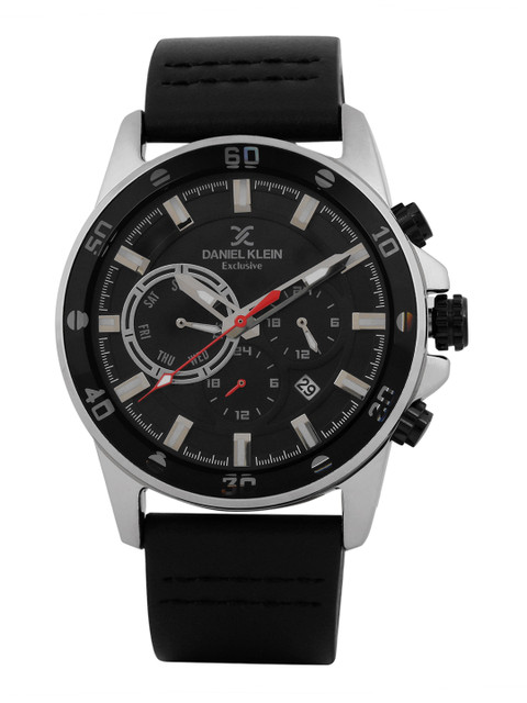

Daniel Klein Exclusive Men Black Chronograph Watch DK.1.12448-1