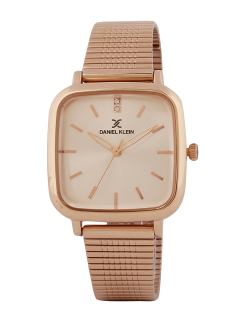 

Daniel Klein Premium Women Rose Gold-Toned Analogue Watch DK.1.12481-5