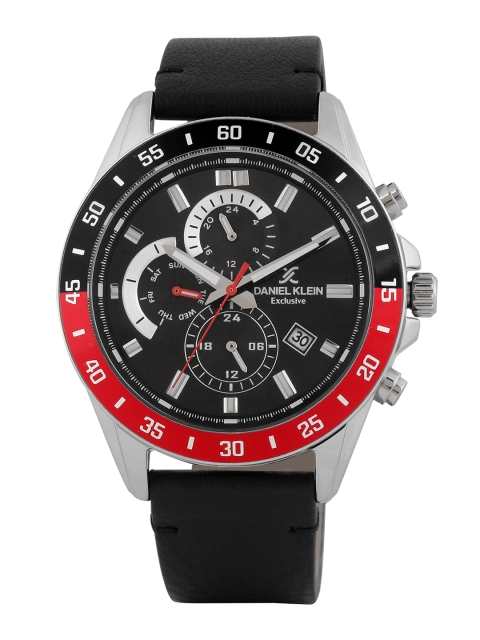 

Daniel Klein Men Black Analogue Watch DK.1.12455-1