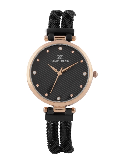 

Daniel Klein Premium Women Black Analogue Watch DK.1.12415-4