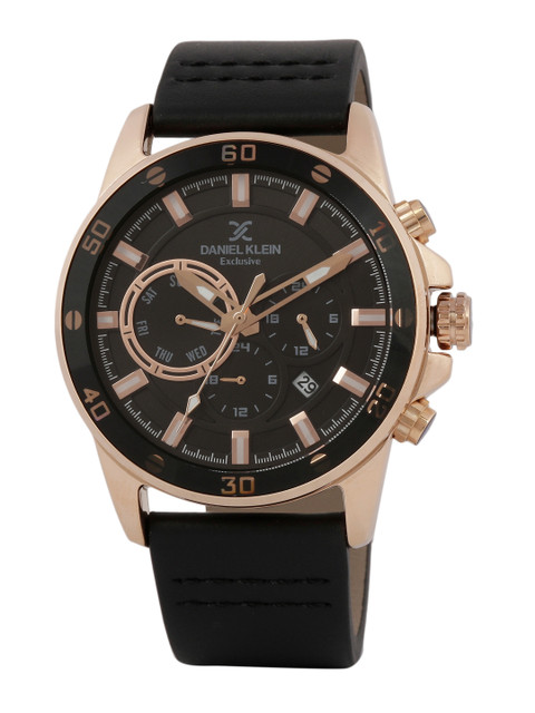 

Daniel Klein Men Black Analogue Watch DK.1.12448-2