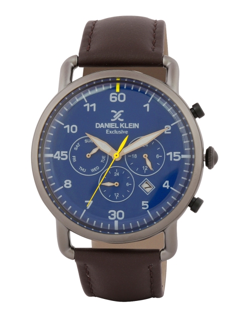 

Daniel Klein Men Blue Analogue Watch DK.1.12479-5