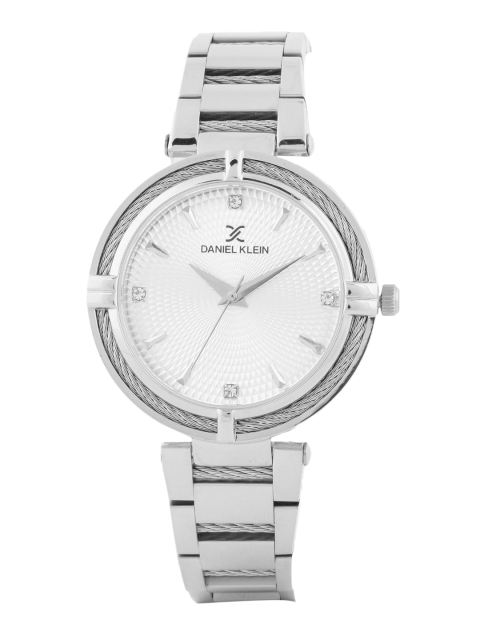 

Daniel Klein Premium Women Silver-Toned Analogue Watch DK.1.12401-2