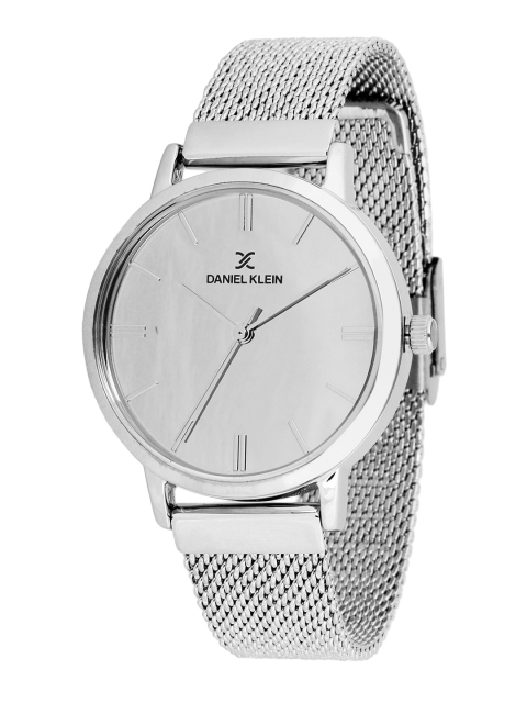 

Daniel Klein Women Silver-Toned Mirror Analogue Watch DK.1.12405-1