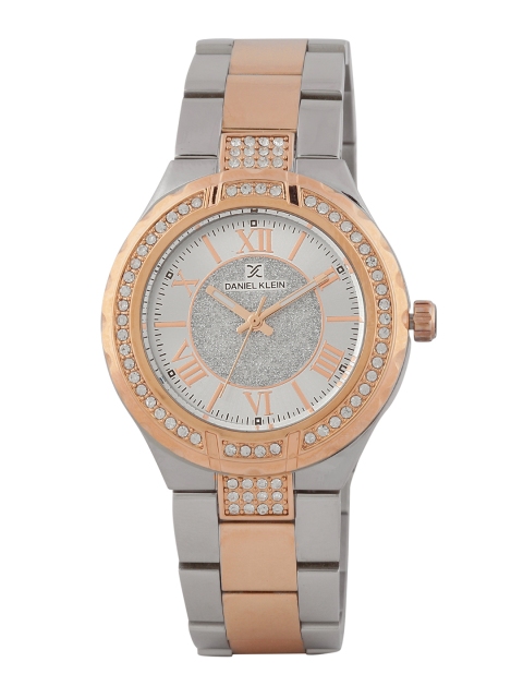 

Daniel Klein Women Silver-Toned Shimmer Analogue Watch DK.1.12433-3