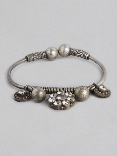 

Anouk Women Oxidized Silver-Plated Cuff Bracelet