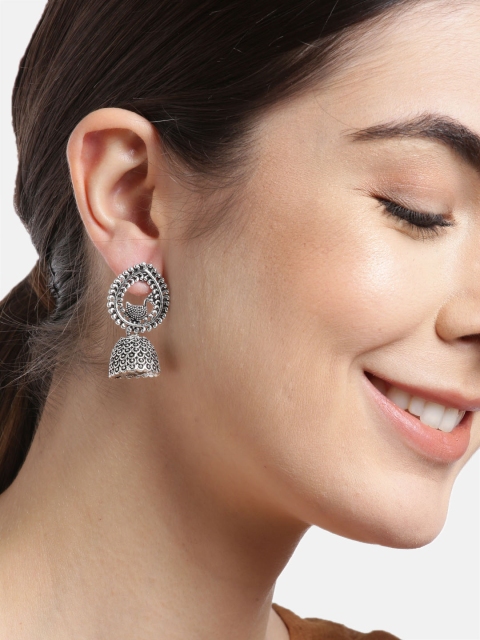 

Anouk Set of 2 Dome-Shaped Jhumkas, Gold
