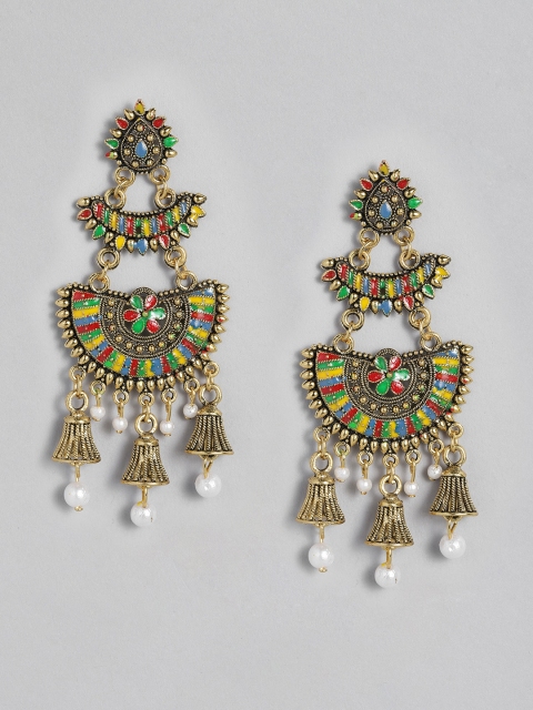 

Anouk Gold-Plated Crescent Shaped Drop Earrings