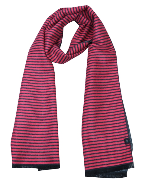 

Alvaro Castagnino Pink & Grey Reversible Muffler