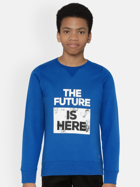 

Killer Boys Blue Printed Sweatshirt