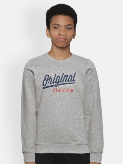 

Provogue Boys Grey Printed Sweatshirt