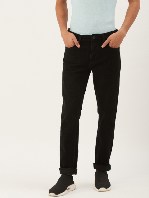 

United Colors of Benetton Men Black Skinny Fit Mid-Rise Clean Look Stretchable Jeans