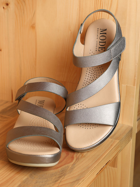 

Mode by Red Tape Women Taupe Solid Heels