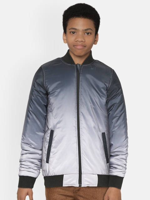 

Provogue Boys Grey Tie & Dye Bomber Jacket