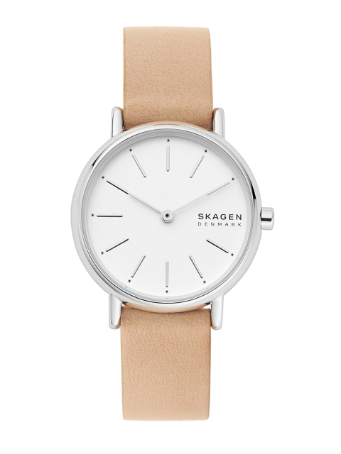 

SKAGEN Women White Leather Analogue Watch SKW2839