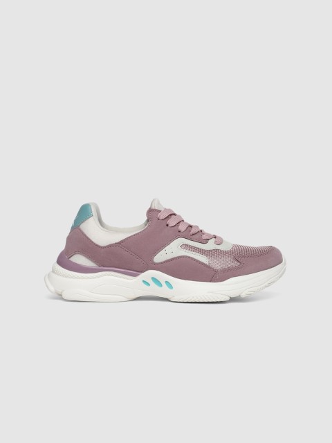 

HRX by Hrithik Roshan Women Pink & White Chunky Sneaker