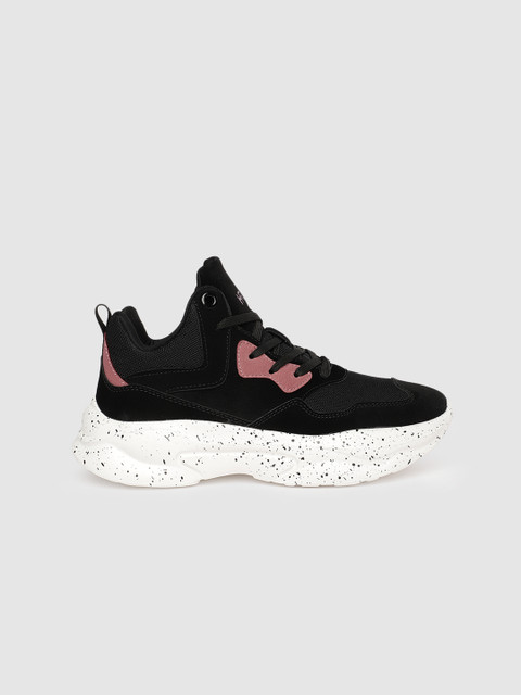 

HRX by Hrithik Roshan Women Black Chunky Sneaker