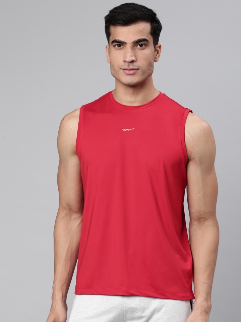 

Sweet Dreams Men Red Solid Round Neck T-shirt