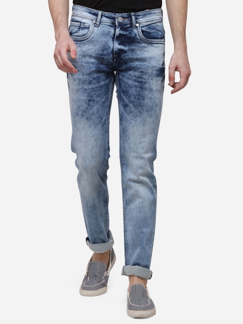 

JADE BLUE Men Blue Slim Fit Mid-Rise Clean Look Jeans