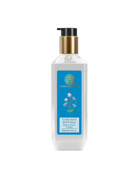 

Forest Essentials Ultra-Rich Madurai Jasmine & Mogra Body Milk 200 ml, White