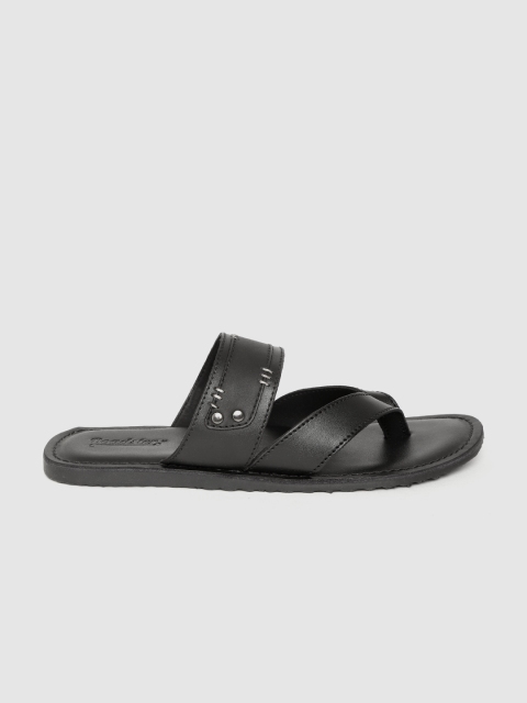 

Roadster Men Black Comfort Sandals