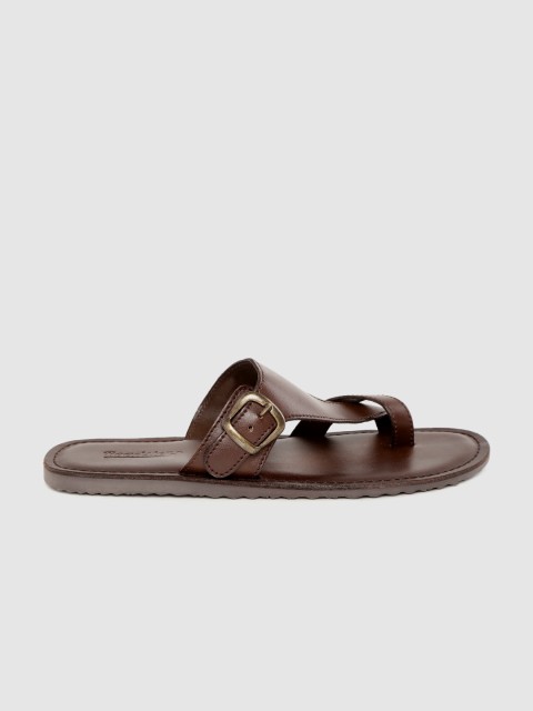 

Roadster Men Coffee Brown One Toe Comfort Sandals