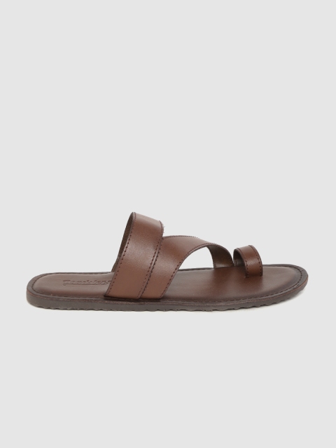 

Roadster Men Brown Solid Comfort Sandals