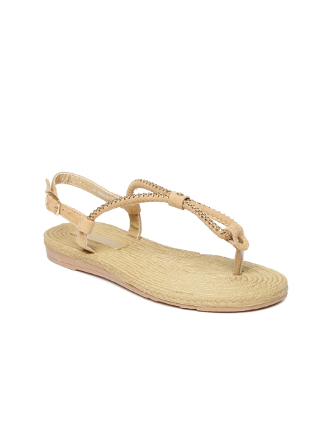 

Ginger by Lifestyle Women Beige Embellished Flats