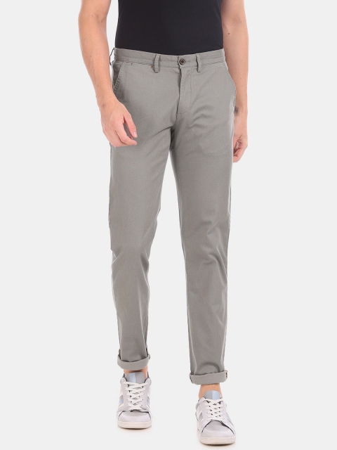 

Arrow Sport Men Grey Slim Fit Trousers