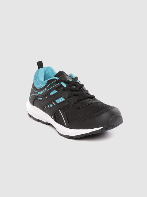 

Provogue Boys Black & Blue Printed Woven Design Sneakers