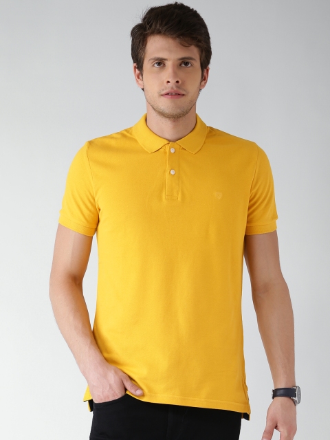 

Celio Mustard Yellow Polo T-shirt