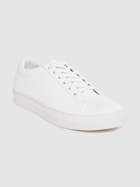 

Marks & Spencer Men White Vegan Solid Sneakers
