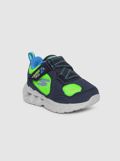 

Skechers Boys Navy Blue MAGNA-LIGHTS ZOWLEX Sneakers
