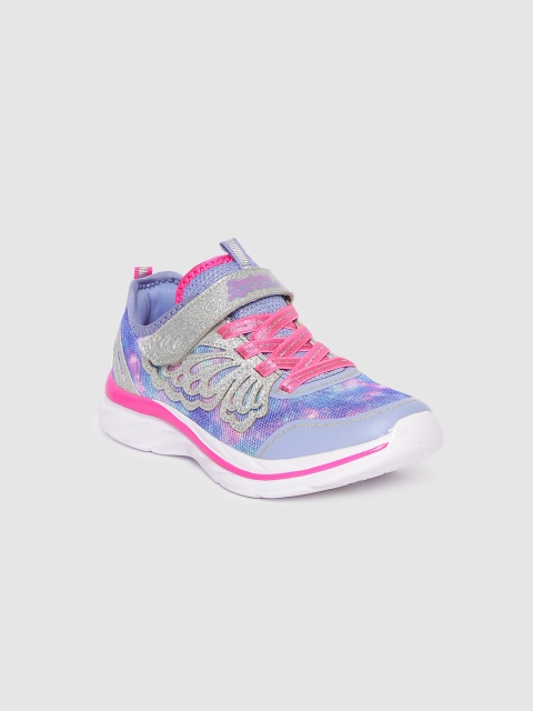 

Skechers Girls Blue QUICK KICKS - FAIRY GLITZ Sneakers