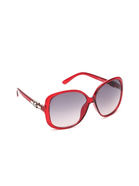 

GIO COLLECTION Women Gradient Oversized Sunglasses P12295, Grey