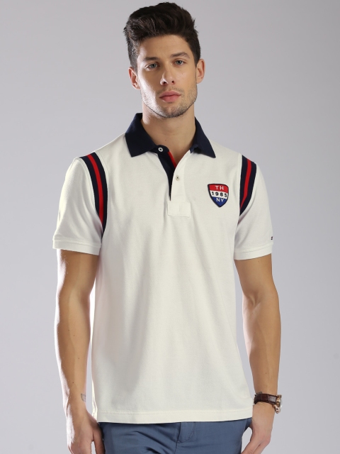 

Tommy Hilfiger White Classic Fit Polo T-shirt