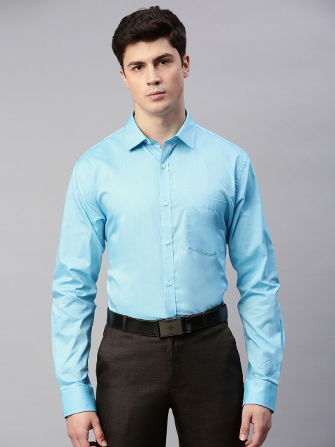 

Park Avenue Men Blue Slim Fit Solid Formal Shirt
