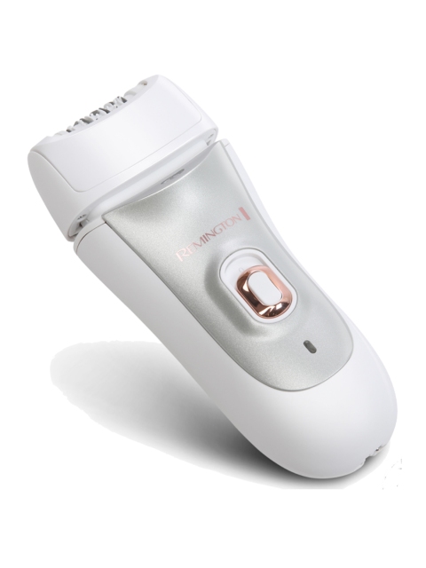 

Remington EP7700 7 in 1 Wet & Dry Cordless Epilator - White & Silver-Toned