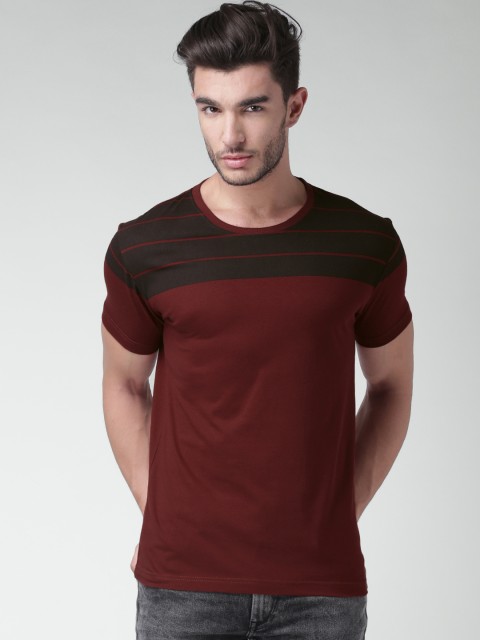 

Moda Rapido Maroon T-shirt