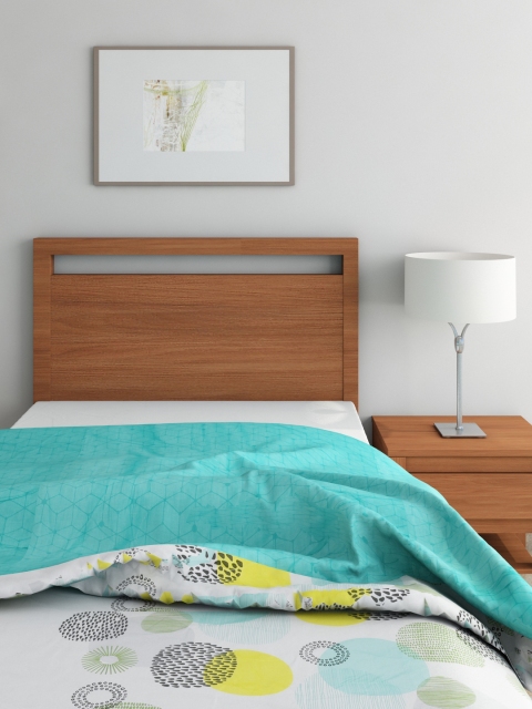 

Portico New York Cadence White Printed AC Single Quilt (Comforter)