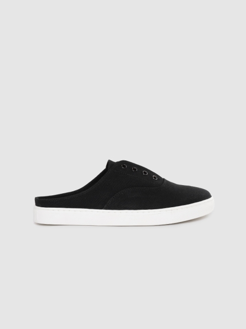 

Roadster Women Black PRO-TECHT Canvas Mules