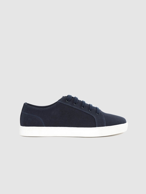 

Roadster Women Navy Blue Solid PRO-TECHT Canvas Sneakers