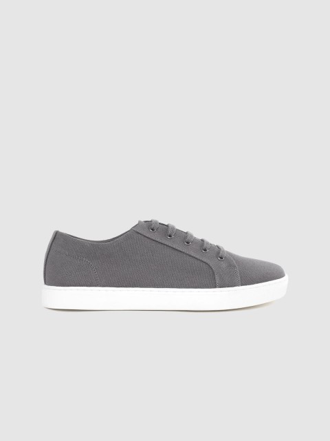 

Roadster Women Charcoal Grey PRO-TECHT Canvas Sneakers