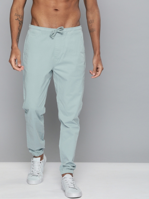 

HERE&NOW Men Blue Regular Fit Solid Joggers