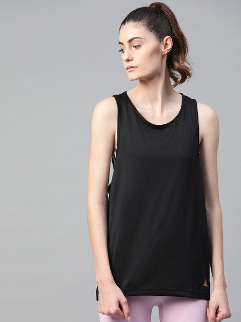 

ADIDAS Women Black Solid W U Tank Top