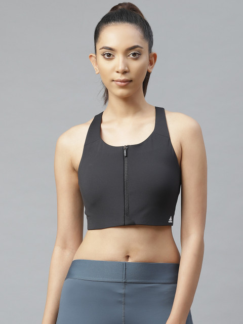 

ADIDAS Women Black Solid Ultimate Training Bra FJ7283